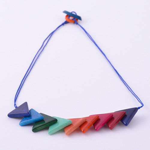 Triaguzo Necklace in Multicolour